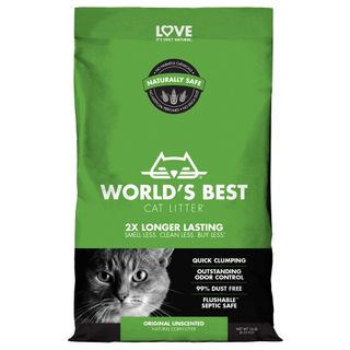 WORLD'S BEST CAT LITTER 6.35KG CLUMPING GREEN