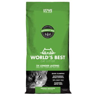 WORLD'S BEST CAT LITTER 12.7KG CLUMPING GREEN