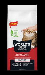 WORLD'S BEST CAT LITTER 12.7KG MULTI CAT RED