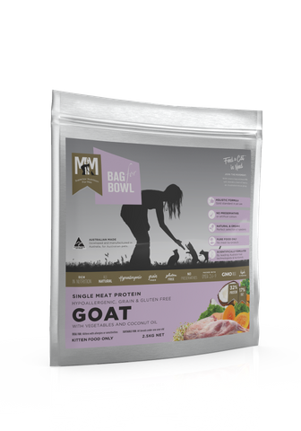 MEALS FOR MUTTS KITTEN GOAT GLUTEEN FREE GRAIN FREE 2.5KG
