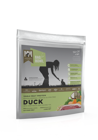 MEALS FOR MUTTS CAT DUCK GLUTEEN FREE GRAIN FREE 2.5KG