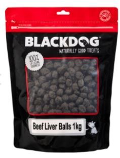 BLACKDOG BEEF LIVER BALLS 250G