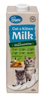 PETS OWN CAT & KITTEN MILK 1L