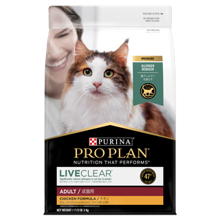 PRO PLAN Live Clear Adult Cat Chicken 3kg