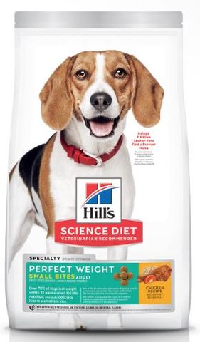 Science Diet Perfect Weight Adult Small Bites Dry Dog Food 1.81kg