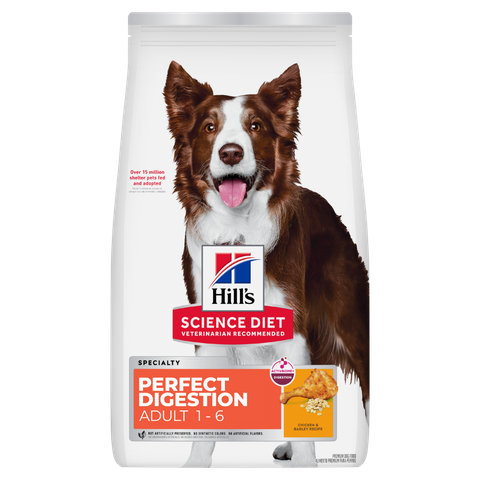 Science Diet Perfect Digestion Adult Dry Dog Food 1.59kg
