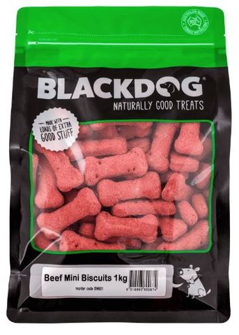 BLACKDOG MINI BEEF BISCUITS 1KG