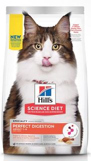 Science Diet Perfect Digestion Adult Dry Cat Food 1.59kg