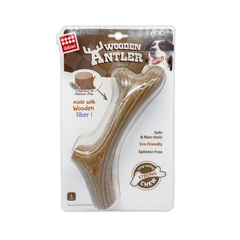 GiGwi Antler Wooden Chew Toy