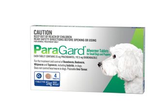 PARAGARD ALLWORMER 0-5KG 4 TABS