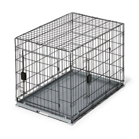 SNOOZA CRATE 2IN1 TRAIN GRAPHITE MEDIUM