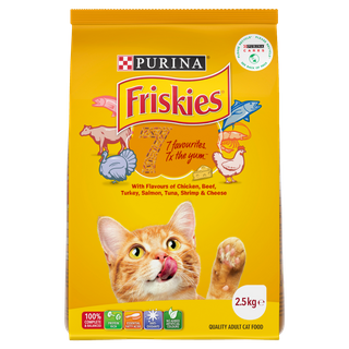 FRISKIES Adult 7 Dry Cat Food 2.5kg