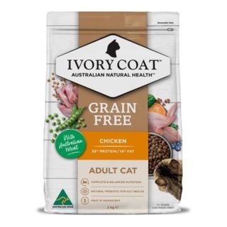 Ivory Coat Adult Cat Grain Free Chicken 2kg
