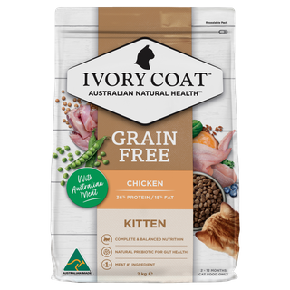 Ivory Coat Kitten Grain Free Chicken 2kg