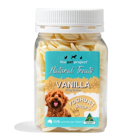 THE PET PROJECT VANILLA YOGHURT DROPS 250g