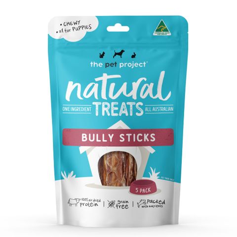THE PET PROJECT BULLY STICK 5 PIECES