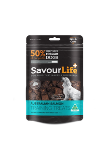SAVOURLIFE SALMON TRAINING TREATS 150G