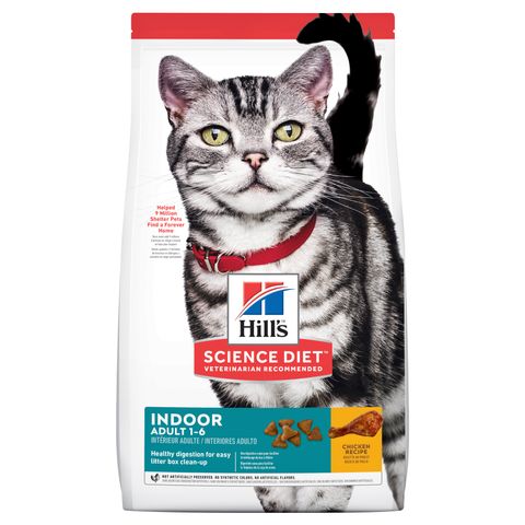 Science Diet Adult Indoor Dry Cat Food 7.03kg