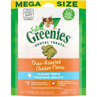 Greenies Feline Oven-Roasted Chicken Flavour 130g