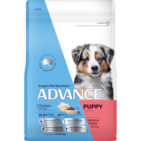 Advance Puppy Plus Growth Medium Breed 800g