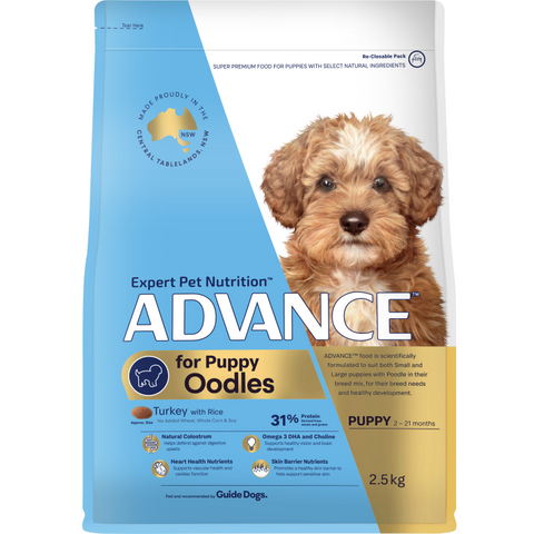 Advance Oodles Puppy Dog Food 2.5kg