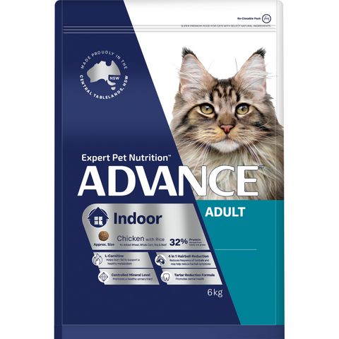 Advance Adult Indoor Cat 6kg