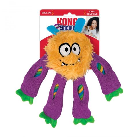 KONG SNEAKERZ KNOTS ASSORTED MEDIUM