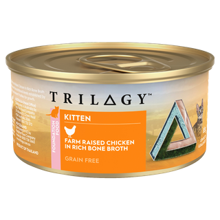 TRILOGY KITTEN CHICKEN IN BONE BROTH 85GX24