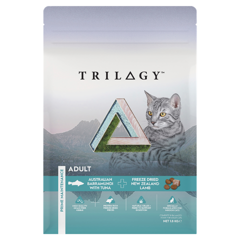 TRILOGY CAT ADULT BARRAMUNDI 1.8KG