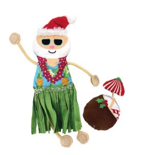 HOLIDAY TROPICS SANTA 2 PK