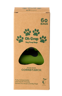 Oh Crap Compostable Dog Poop 60 Bags