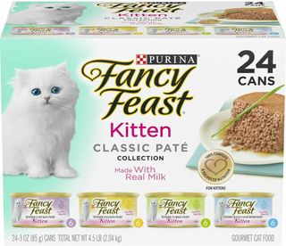 FANCY FEAST Kitten Classic Paté Collection Wet Cat Food 85gx24