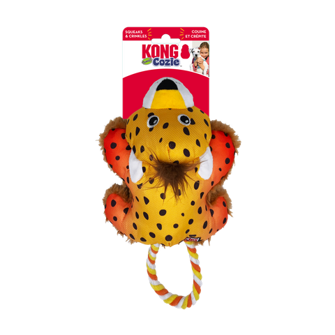 KONG Cozie Tuggz Cheetah Sml/Med