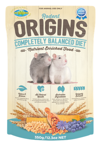 Vetafarm Origins Rodent Diet 350g