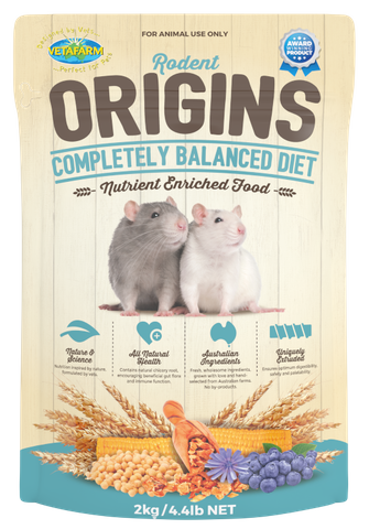 Vetafarm Origins Rodent Diet 2Kg