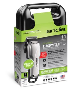 Andis Clipper EasyClip Li Cord Cordless Silver