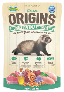Vetafarm Origins Ferret Diet 2Kg