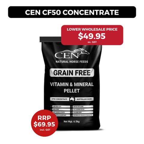 CEN CF50 GRAIN-FREE MULTIVITAMIN & MINERAL PELLET 6.5KG