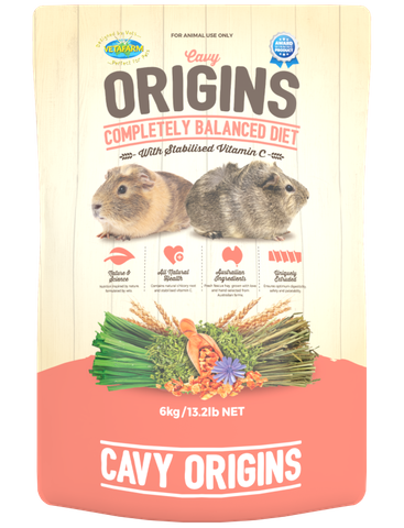 Vetafarm Origins Cavy Diet 6Kg