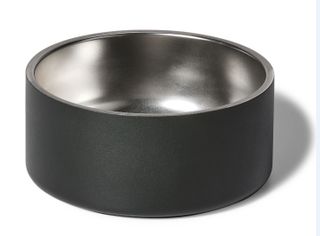 SNOOZA PET DOUBLE WALL STAINLESS STEEL BOWL SLATE GREY