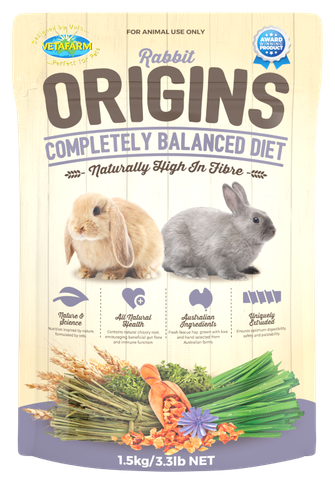 Vetafarm Origins Rabbit Diet 1.5Kg