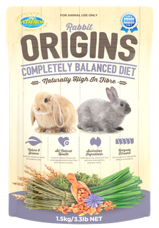 Vetafarm Origins Rabbit Diet 1.5Kg