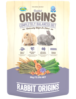 Vetafarm Origins Rabbit Diet 6Kg