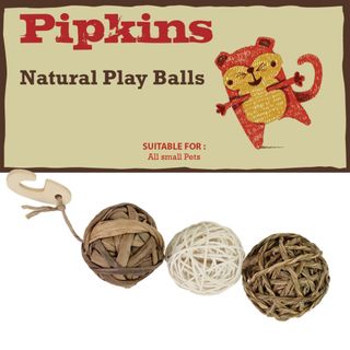 Petface Pipkins Natural Play Balls