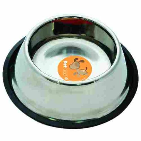 Petface Stainless Steel Bowl Non Slip Spaniel