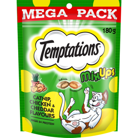 TEMPTATIONS Mix Ups Catnip 180g