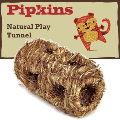 Petface Pipkins Natural Play Tunnel