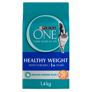 Purina One Cat Adult Healthy Weight Chicken 1.4Kg