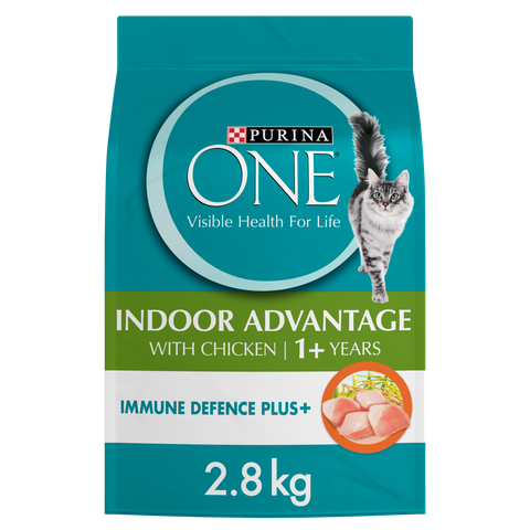 Purina One Cat Adult Indoor Chicken 2.8Kg