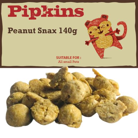 PETFACE PIPKINS PEANUT SNAX TREAT 140G